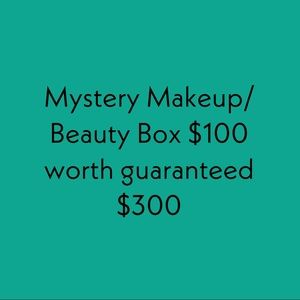 Mystery makeup/beauty box worth at least $300 retail all high end